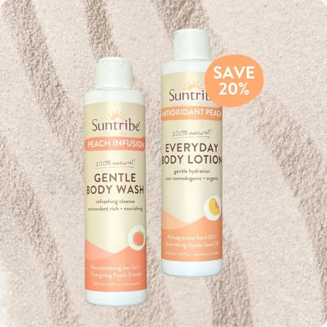 Suntribe Antioxidant Peach douchegel perzik