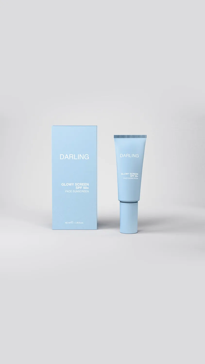 Darling Glowy Screen SPF50+ gezichtszonnebrand 40ml glow