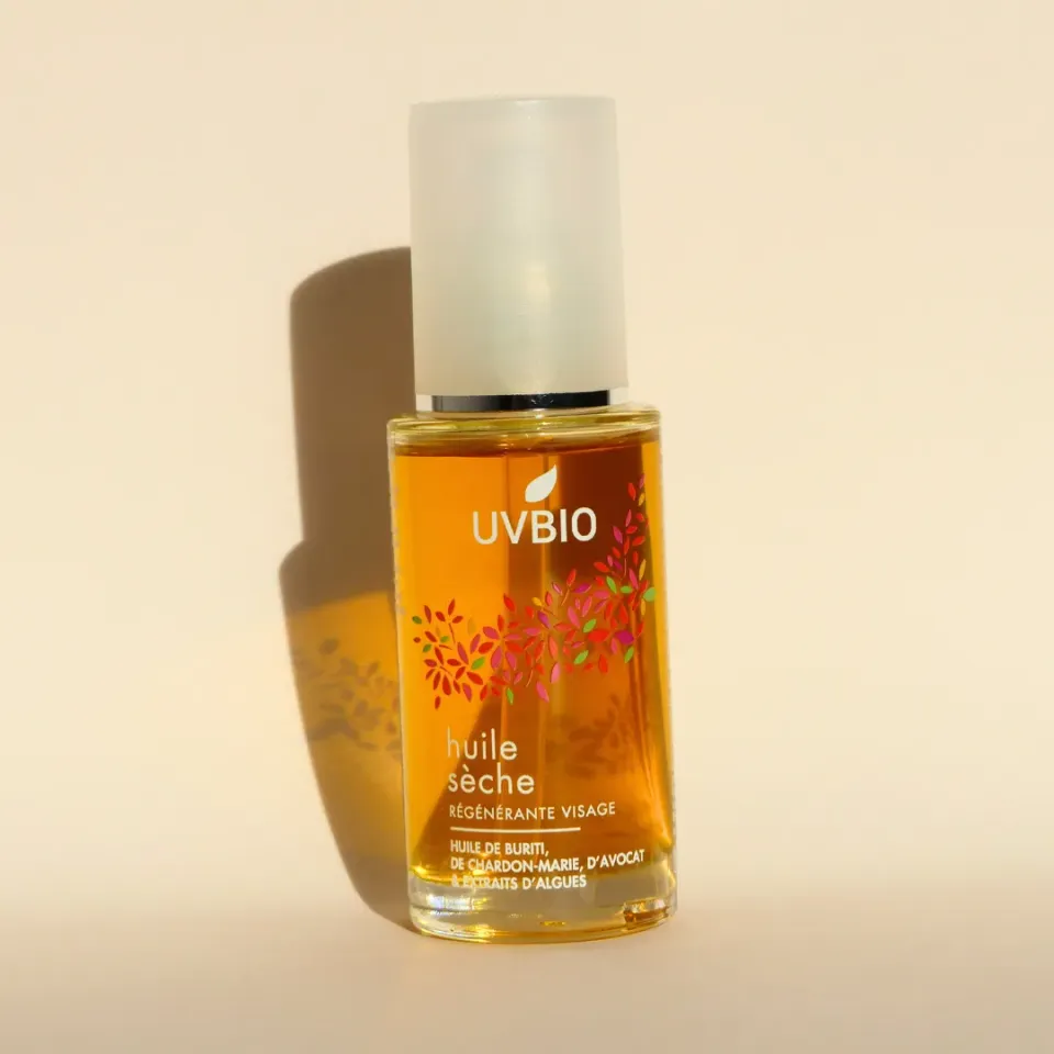 UVBIO droge olie regenererend bio 50ml gladde huid