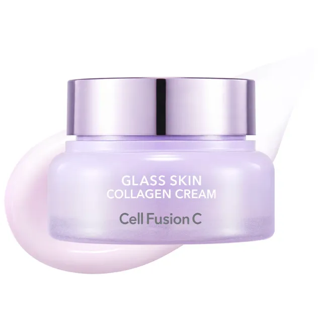 Cell Fusion C Glass Skin Collagen crème 55ml glow