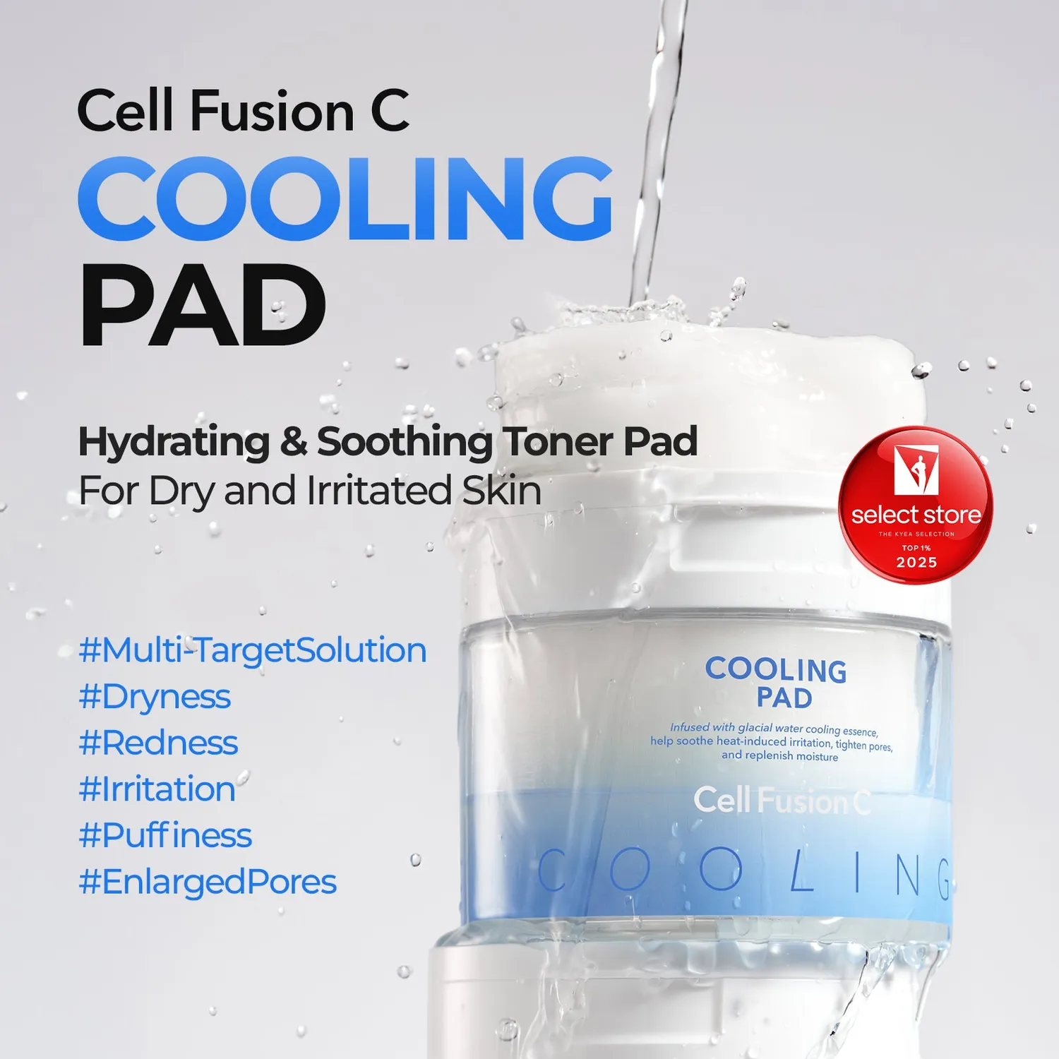 Cell Fusion C Post Alpha Cooling toner pads single verkoelend