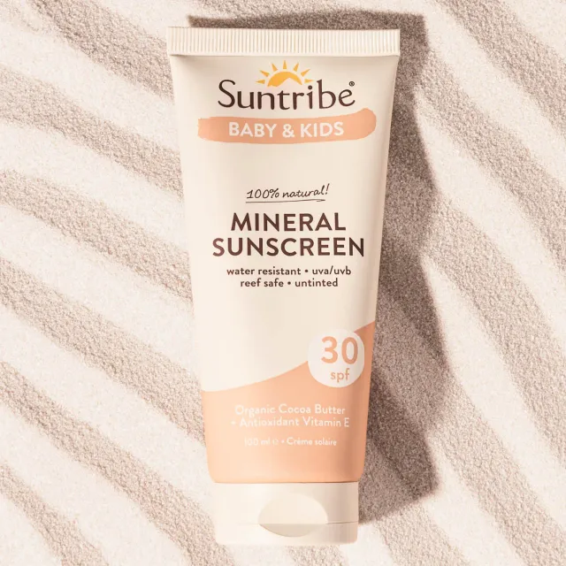 Suntribe Baby & Kids zonnebrandcrème SPF30 vanille