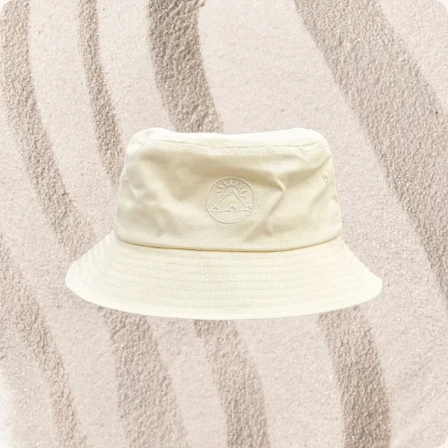 Suntribe Bucket Hat zonnehoed katoen unisex zwart