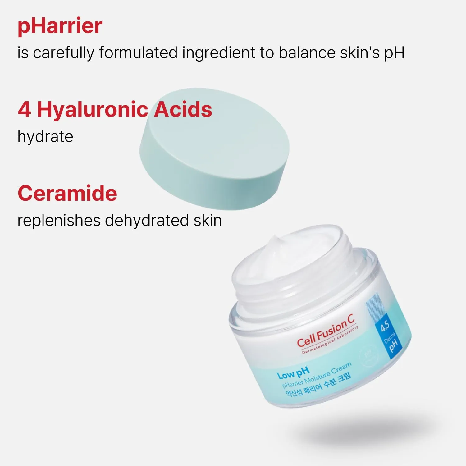 Cell Fusion Low pH pHarrier Moisture Cream crème 80ml hydraterend