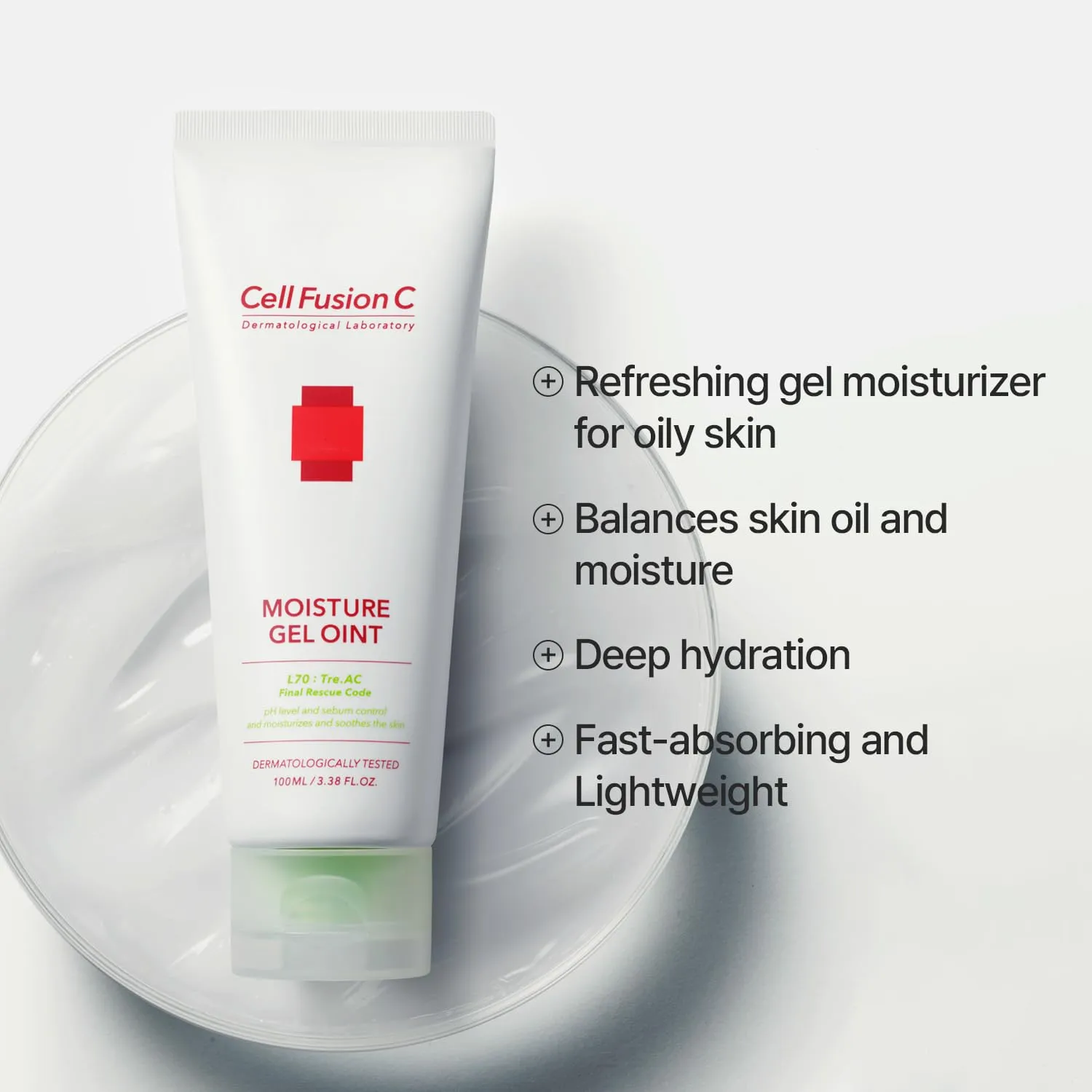 Cell Fusion TRE.AC Moisture Gel Oint gelcrème 100ml olievrij
