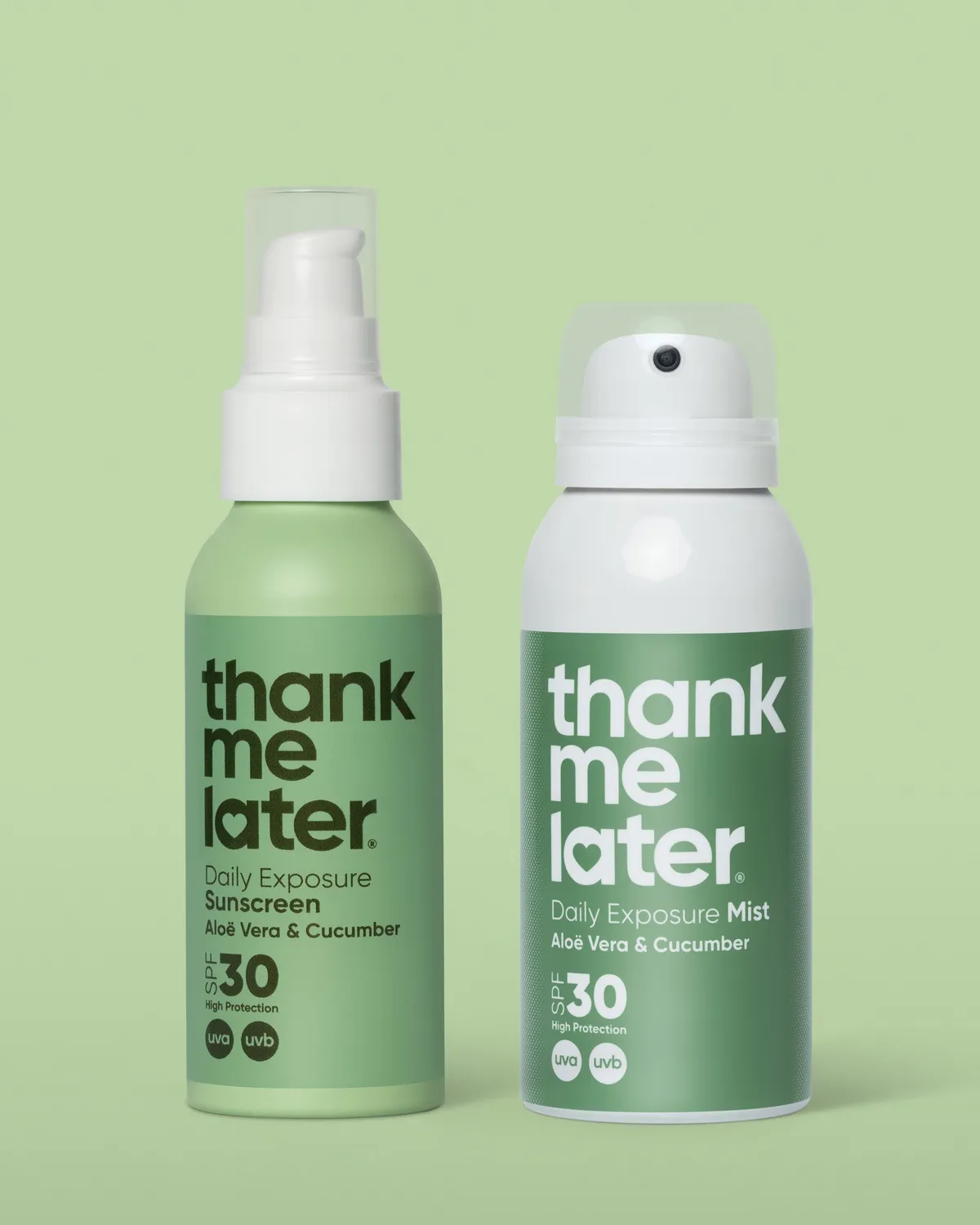Thank Me Later Daily Exposure Duo zonneset aloë SPF30