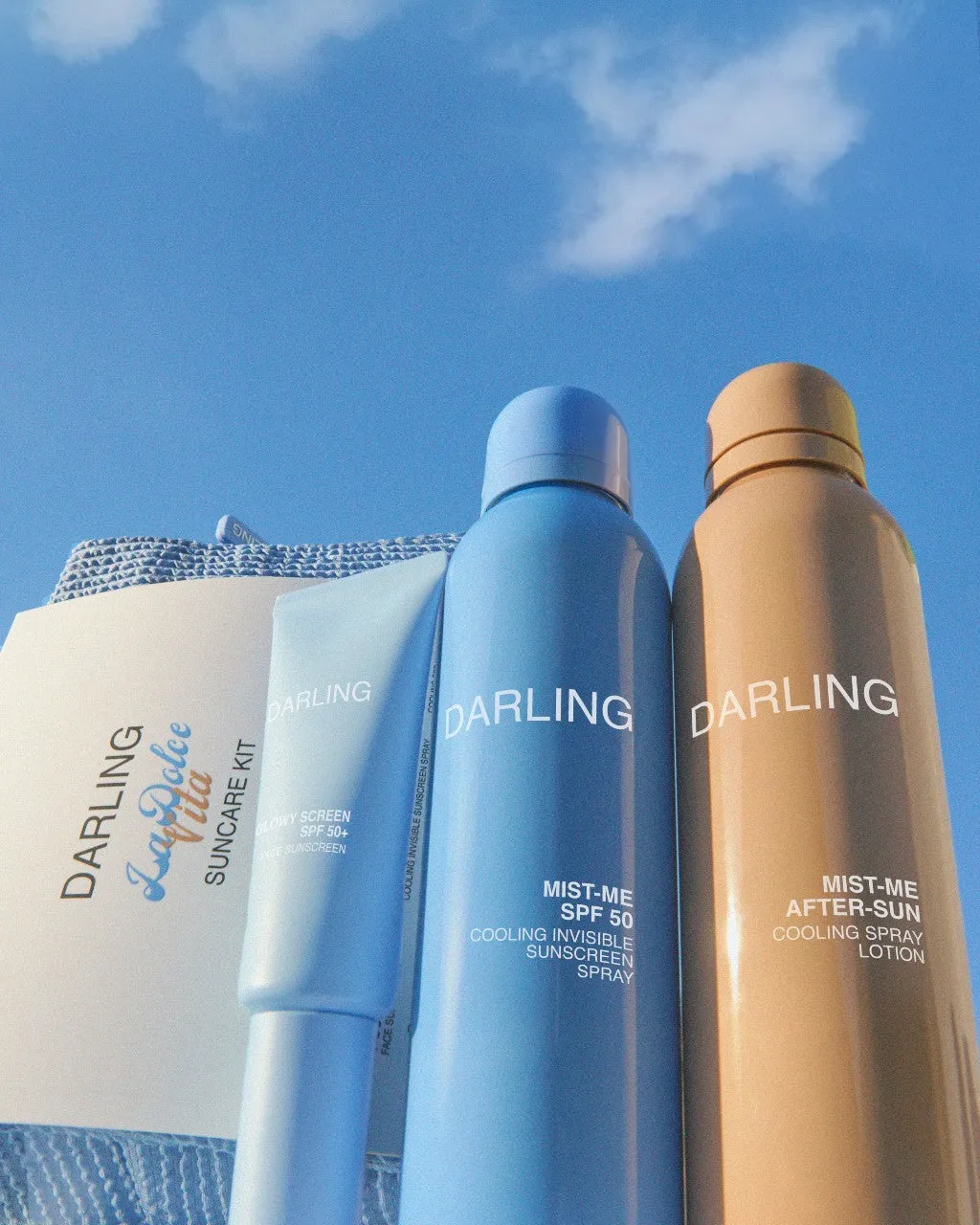 Darling La Dolce Vita zonnebrandset SPF50 glowy 3-delig