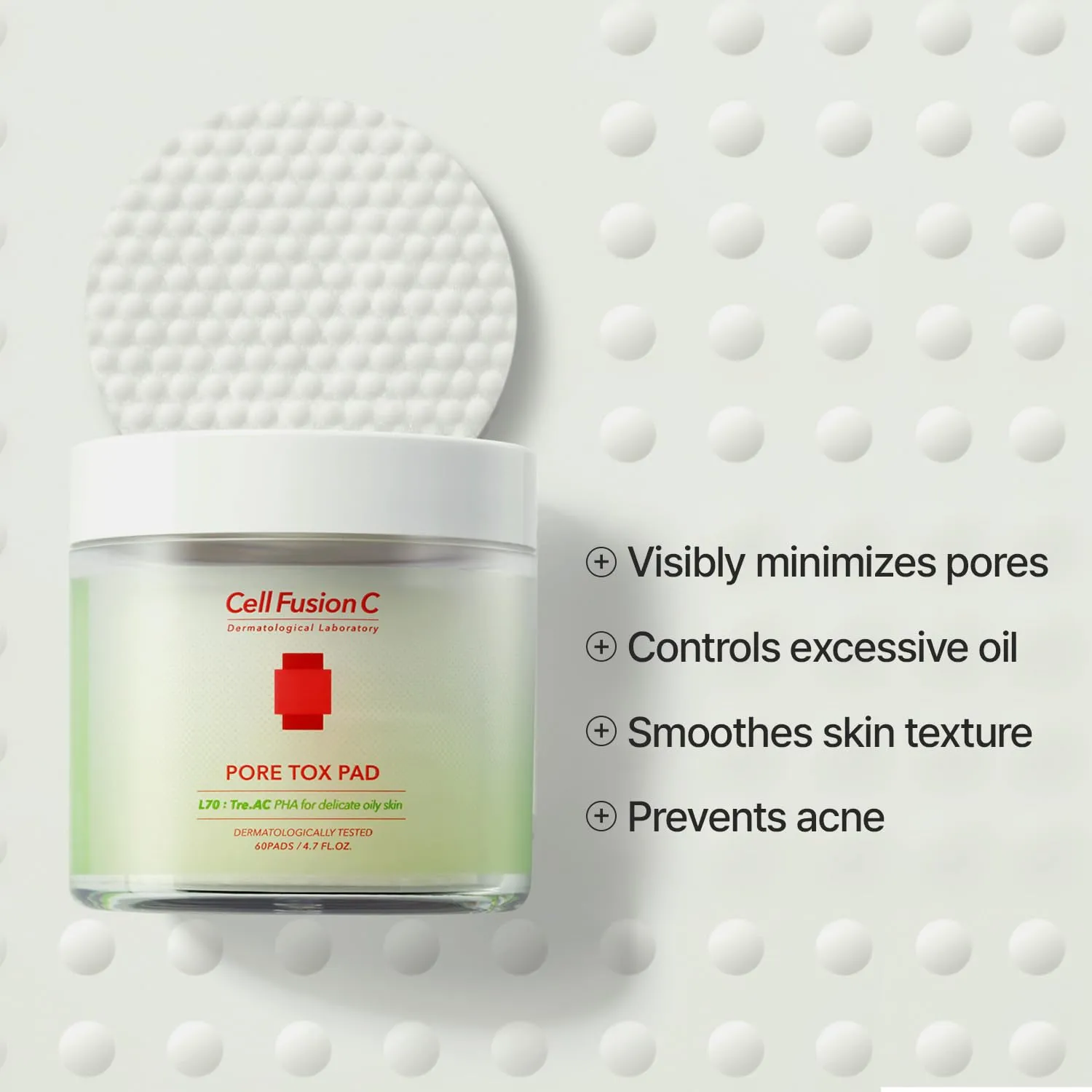 Cell Fusion TRE.AC Pore Tox Pad pads 60 stuks porien