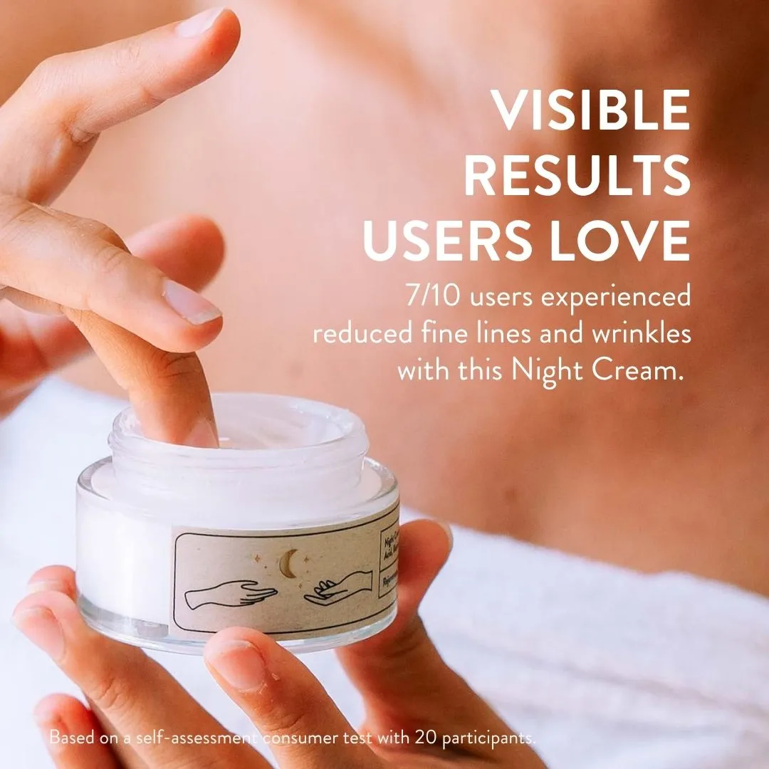 Suntribe Organic nachtcrème retinol hyaluronzuur