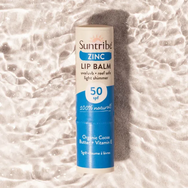 Suntribe Zinc Lip Balm lippenbalsem SPF50 mineraal