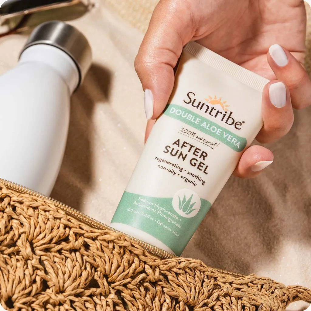 Suntribe Double Aloe Vera aftersun gel verkoelend