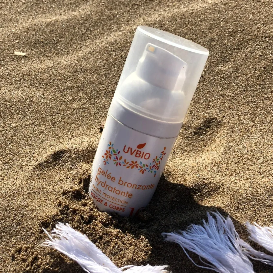 UVBIO SPF10 bruiningsgele 30ml hydraterend