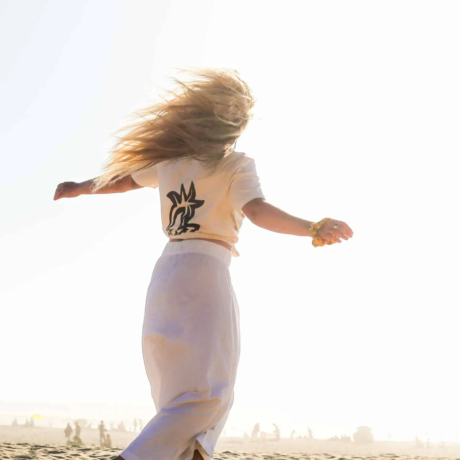 Suntribe Original T-shirt wit biologisch katoen unisex