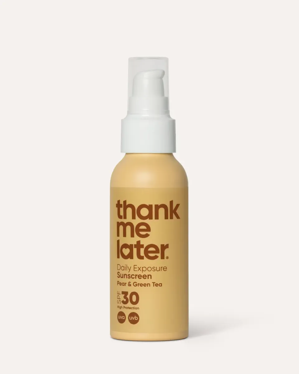 Thank Me Later Daily Exposure sunscreen peer groene thee SPF 100ml