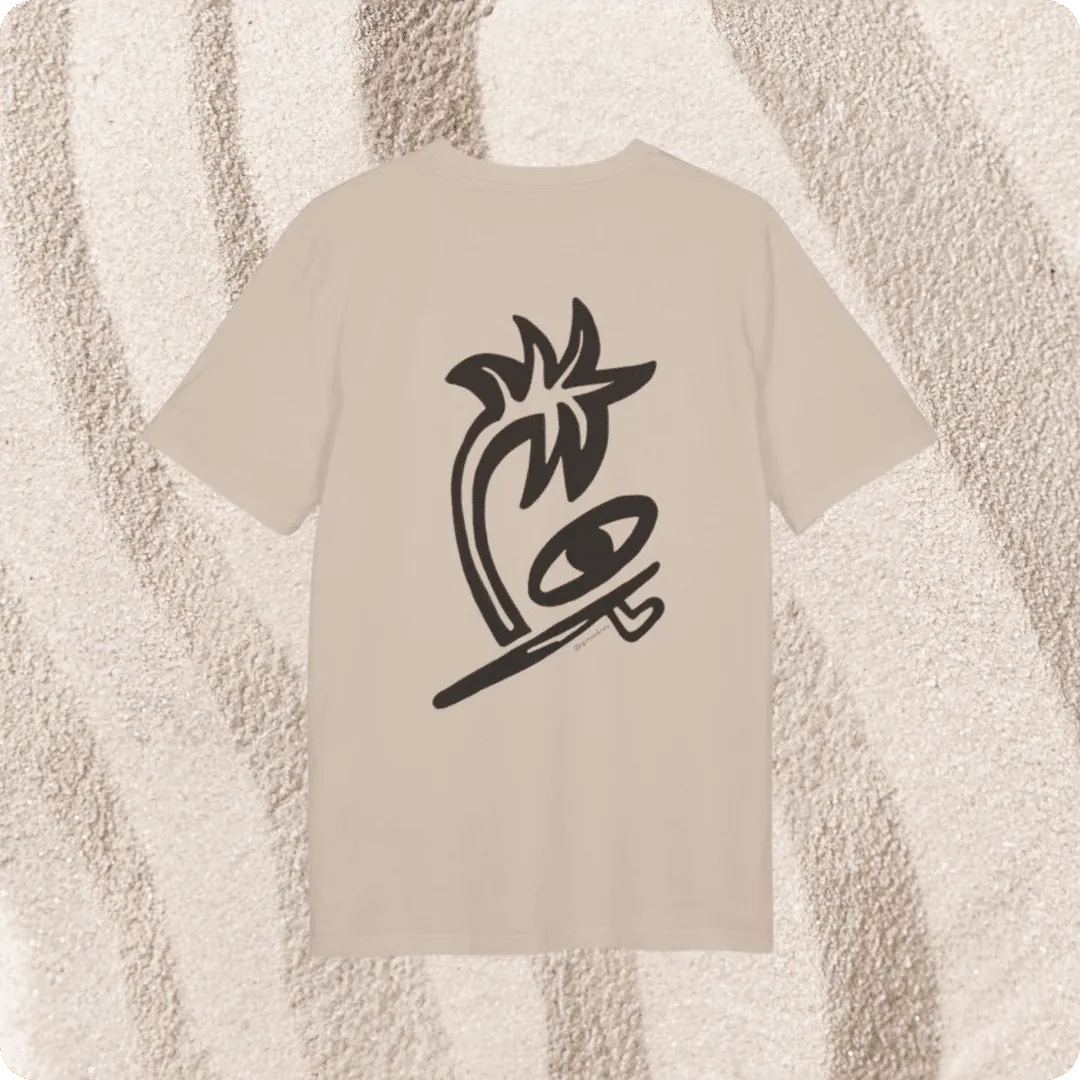 Suntribe Original T-shirt wit biologisch katoen unisex