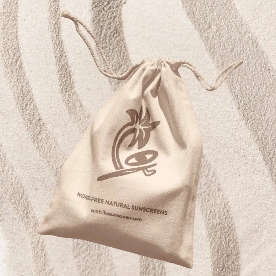 Suntribe Original Bomullsväska katoenen tas naturel