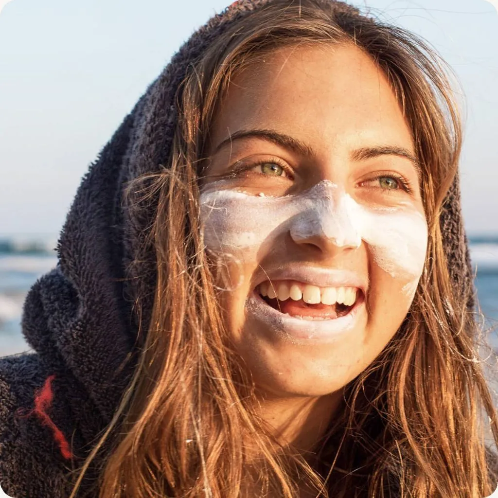 Suntribe Face & Sport zink zonnebrand SPF50 blik naturel