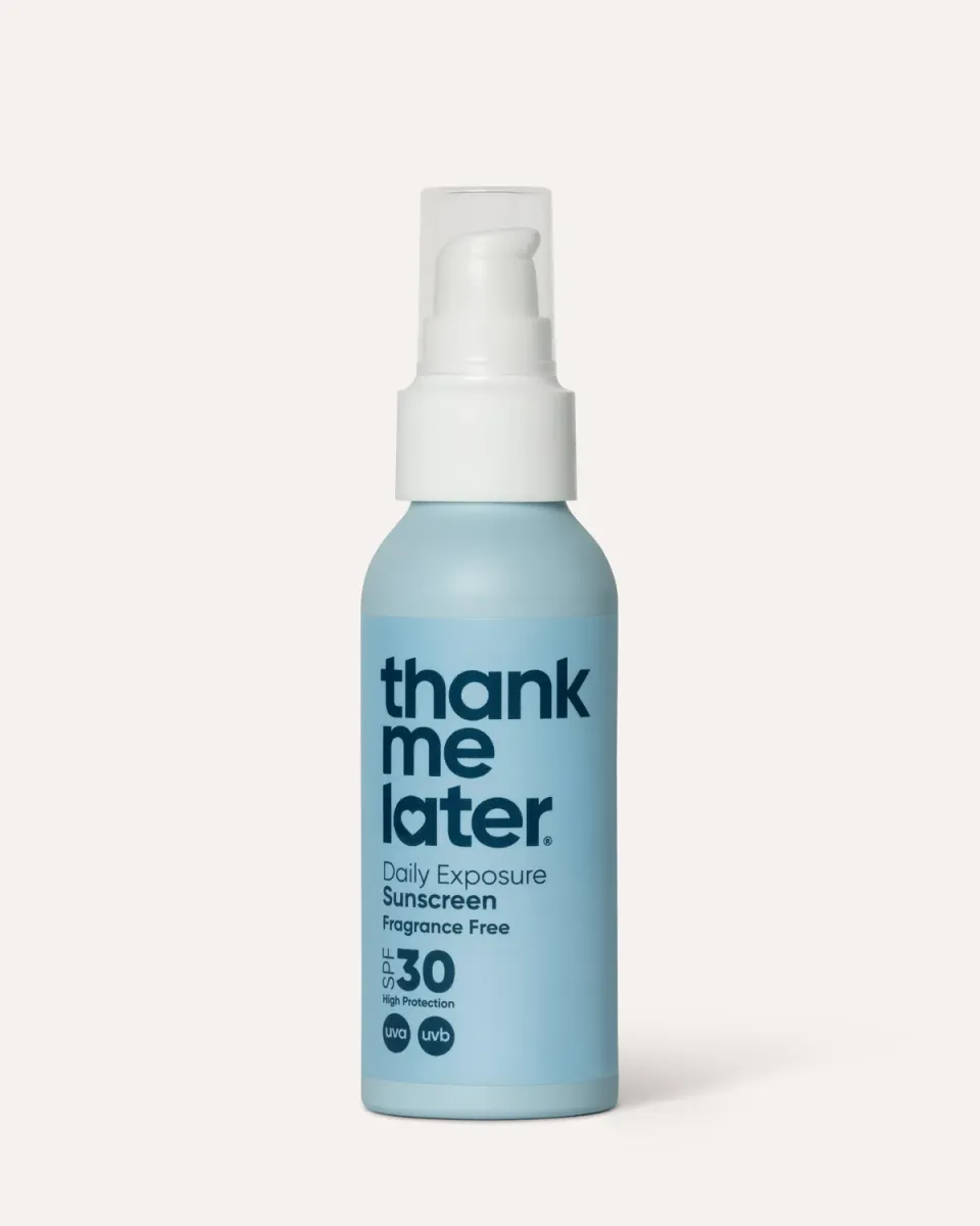 Thank Me Later Daily Exposure zonnebrand SPF parfumvrij 100ml