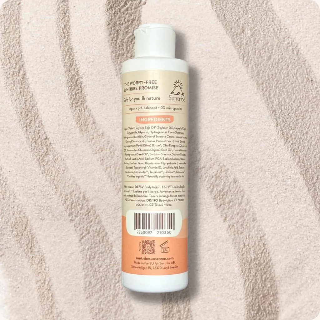 Suntribe Peach Infusion douchegel perzik natuurlijke formule