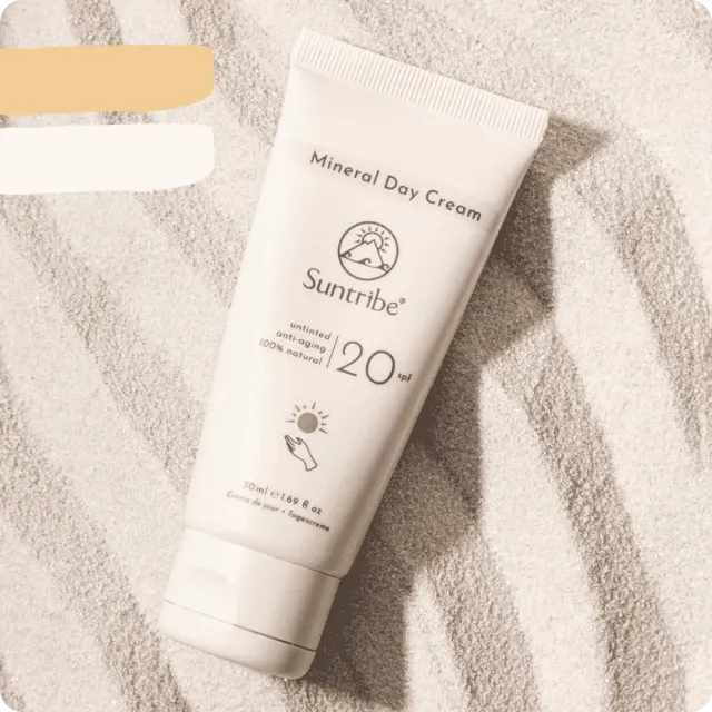 Suntribe dagcrème SPF20 mineraal voor gezicht