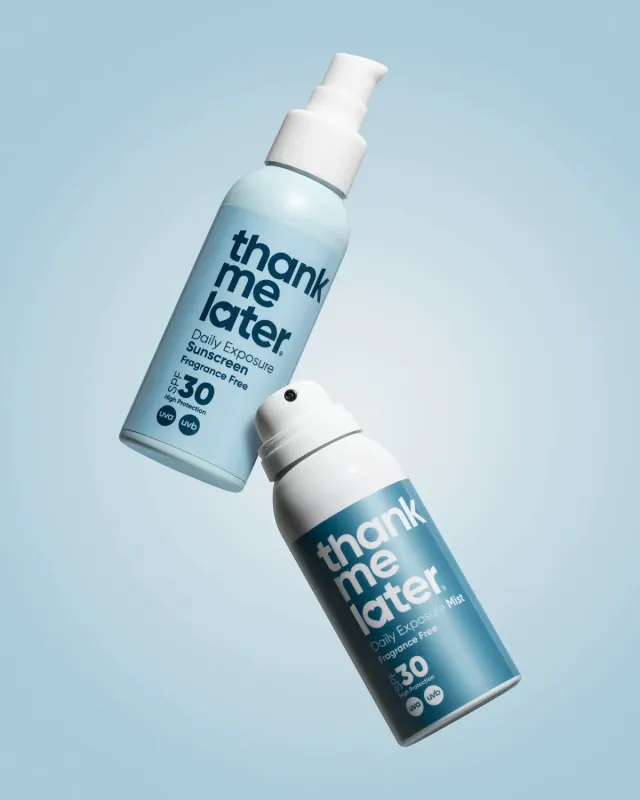 Thank Me Later Daily Exposure Duo zonneset SPF30 parfumvrij