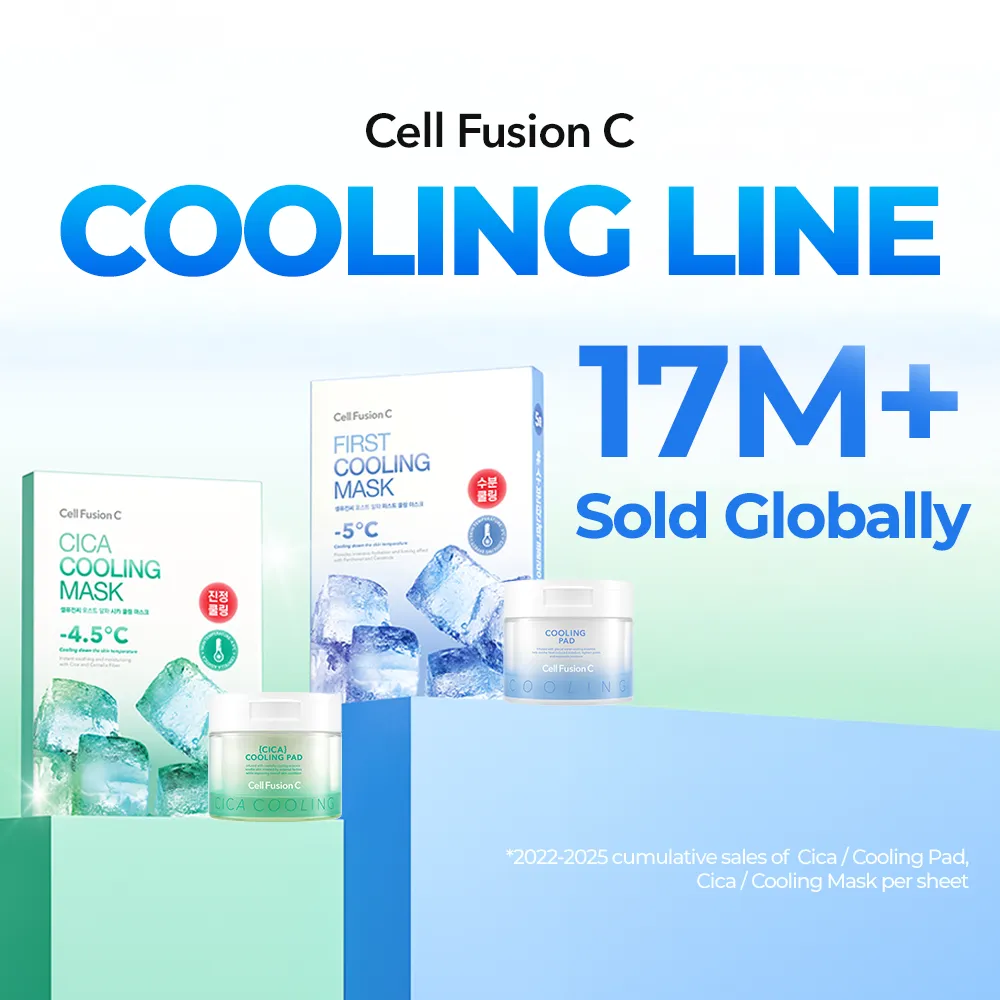 Cell Fusion C Post Alpha Cooling toner pads single verkoelend