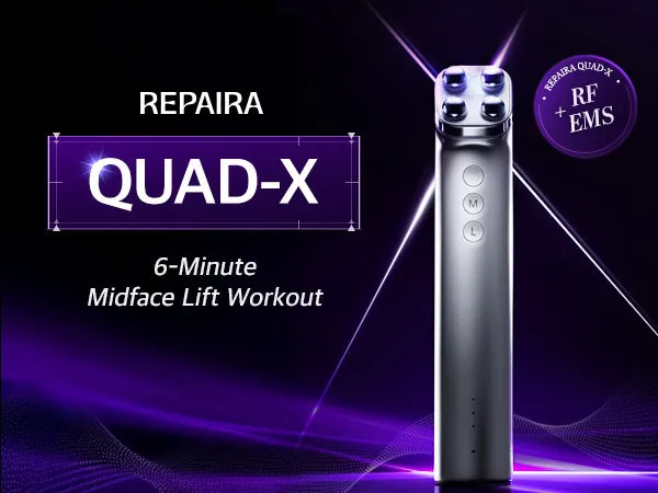 Cell Fusion C Repaira Quad-X gezichtsapparaat RF EMS