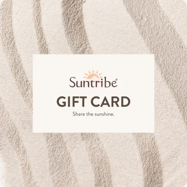 Suntribe cadeaubon zonnebrand cadeau digitaal