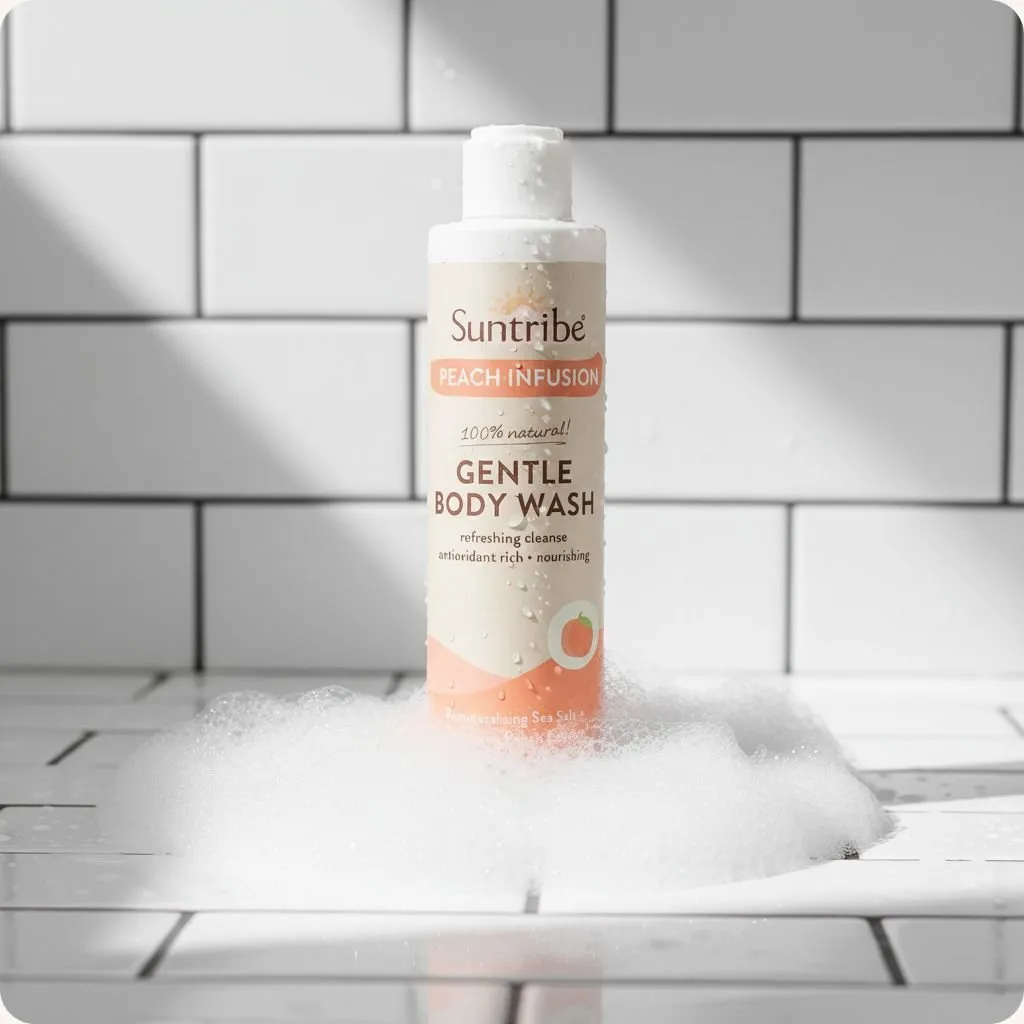Suntribe Antioxidant Peach douchegel perzik
