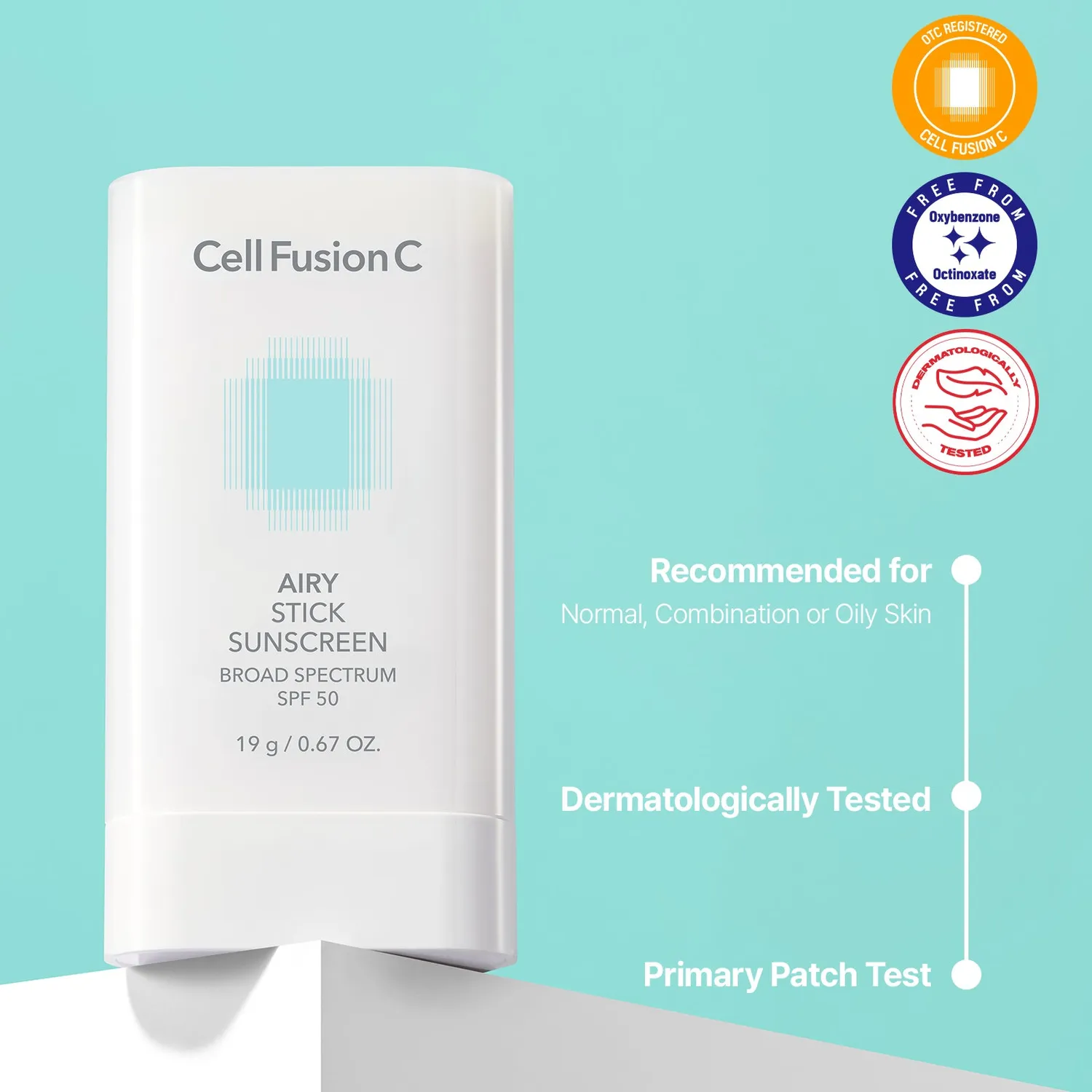 Cell Fusion C Airy Stick zonnebrandstick 19g matte
