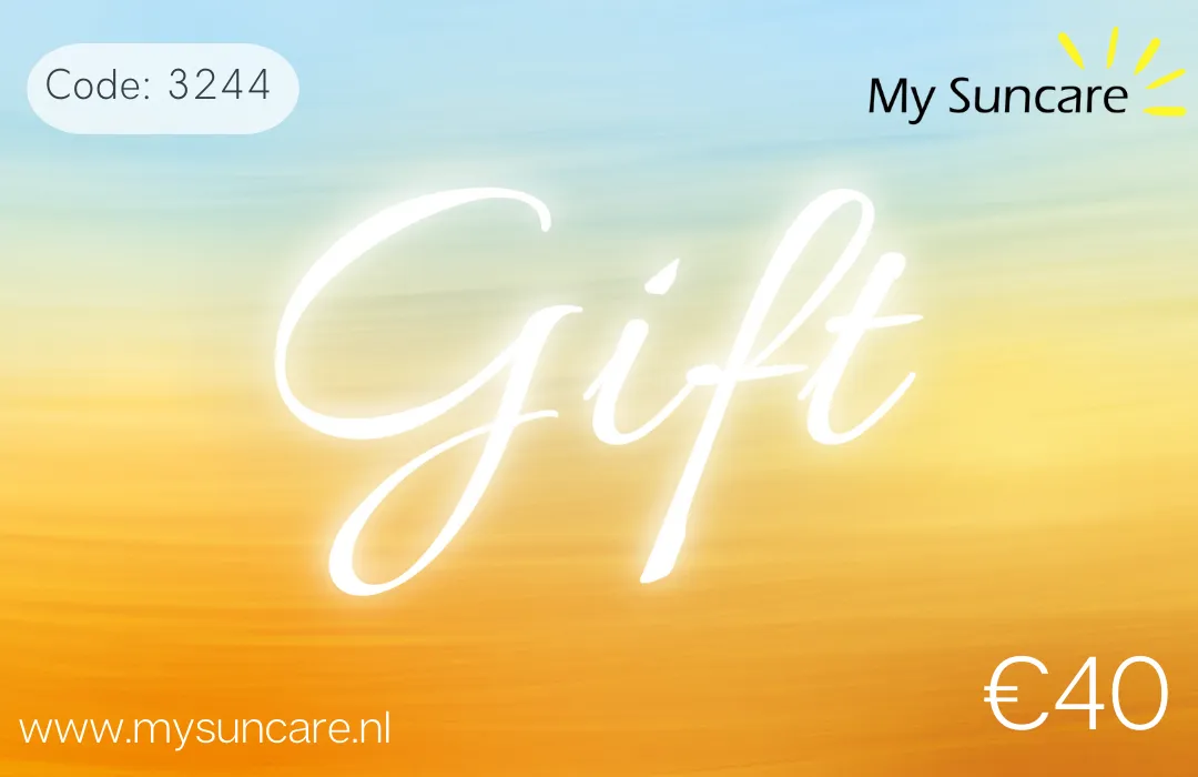 MySuncare Cadeaubon 5 euro digitaal