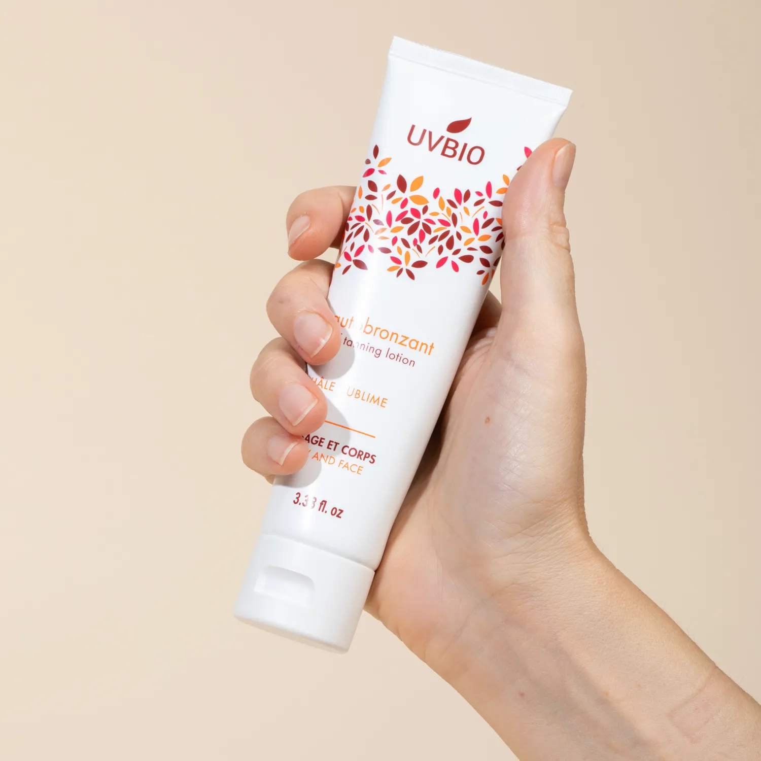 UVBIO zelfbruiner 100ml gezicht lichaam natuurlijke bruining