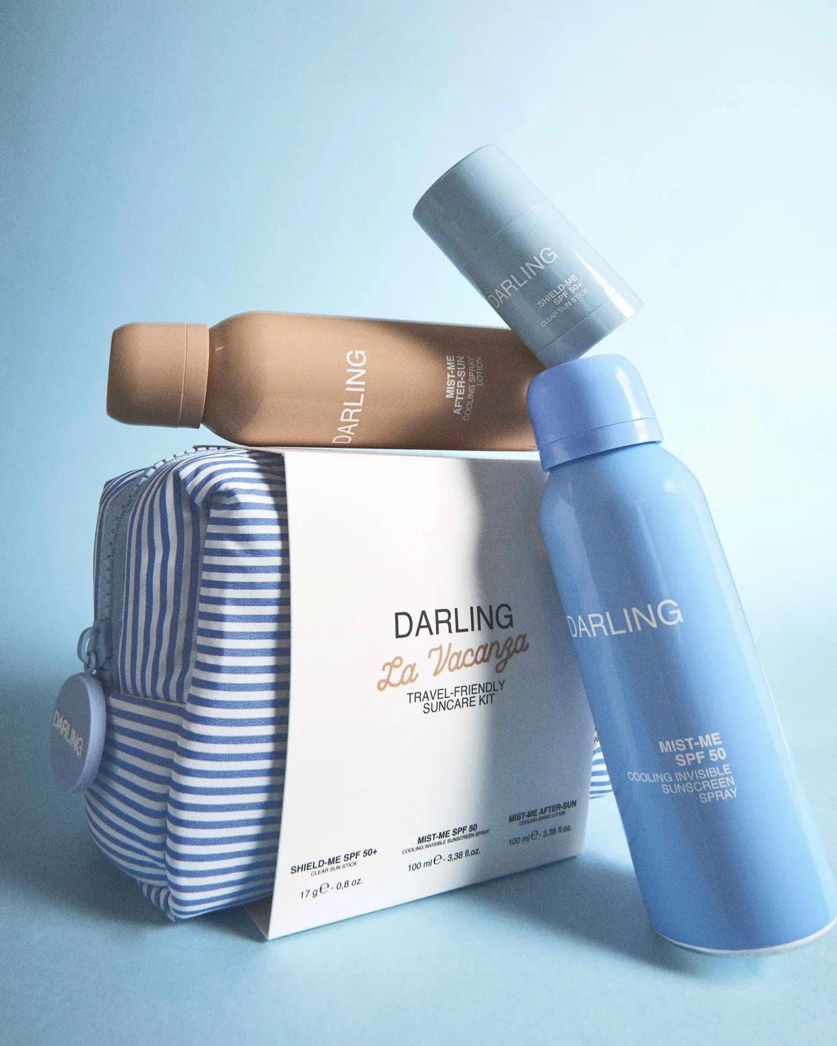 Darling La Vacanza zonnebrandset SPF50 stick spray 3-delig
