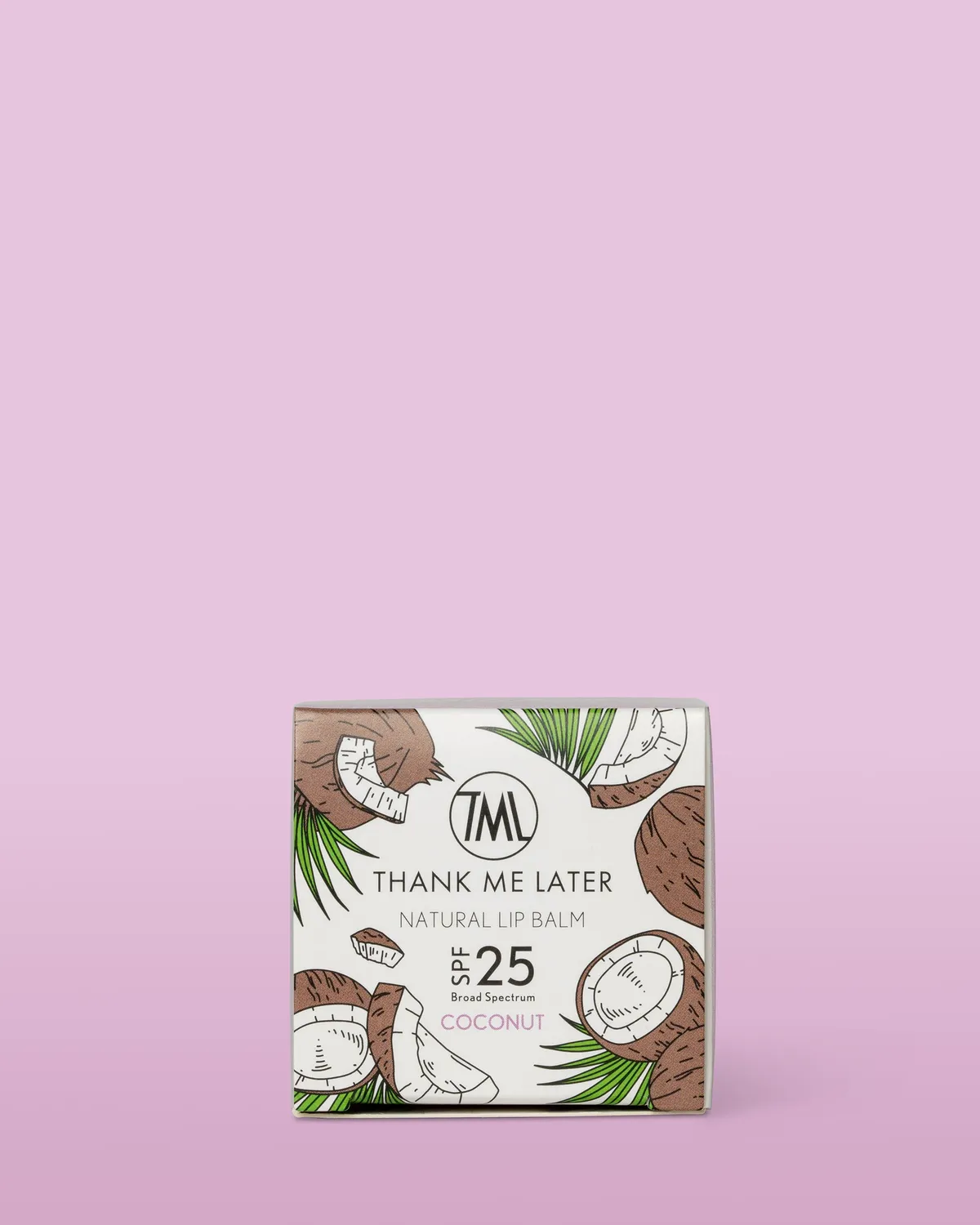 Thank Me Later Coconut Lippenbalsem SPF25 kokos vegan