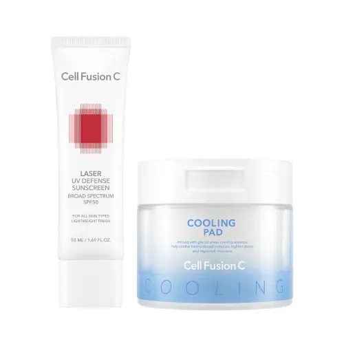 Cell Fusion Sun & Toner Pad Duo zonnebrand pads