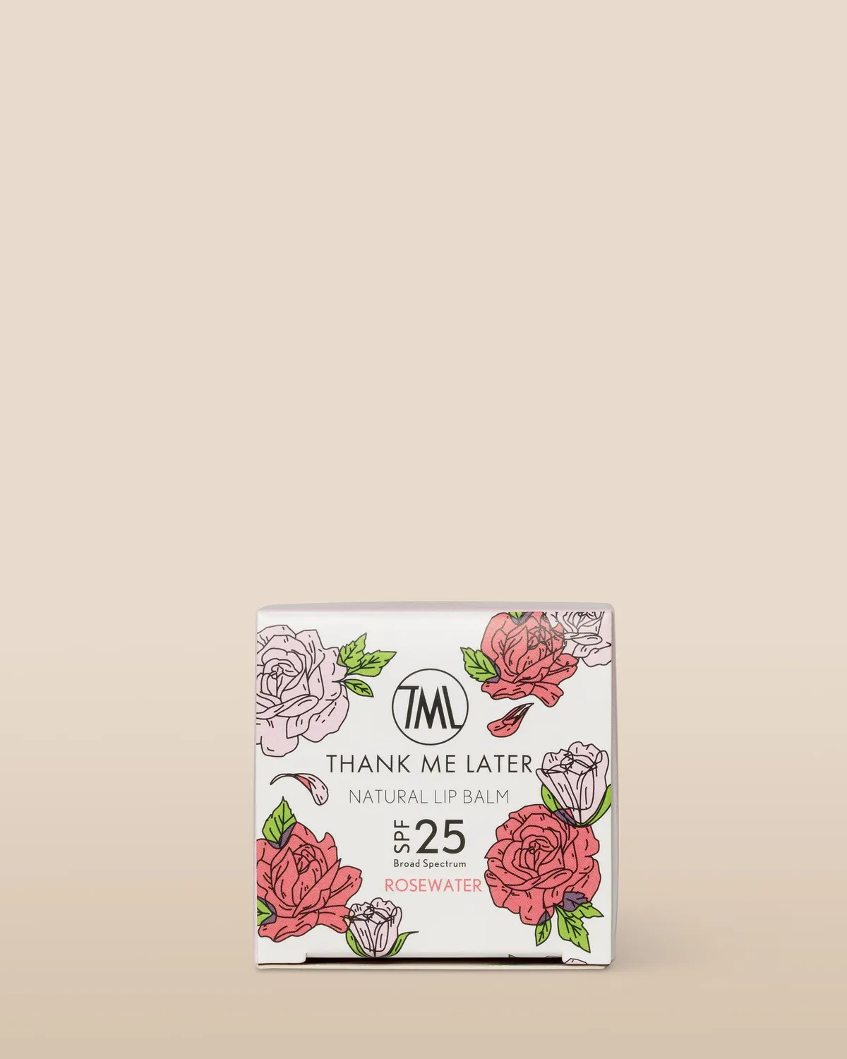 Thank Me Later Rosewater Lippenbalsem SPF25 rozenwater vegan