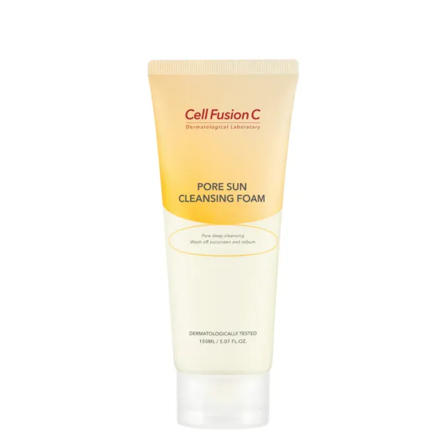 Cell Fusion Pore Sun Cleansing Foam foam 150ml porien