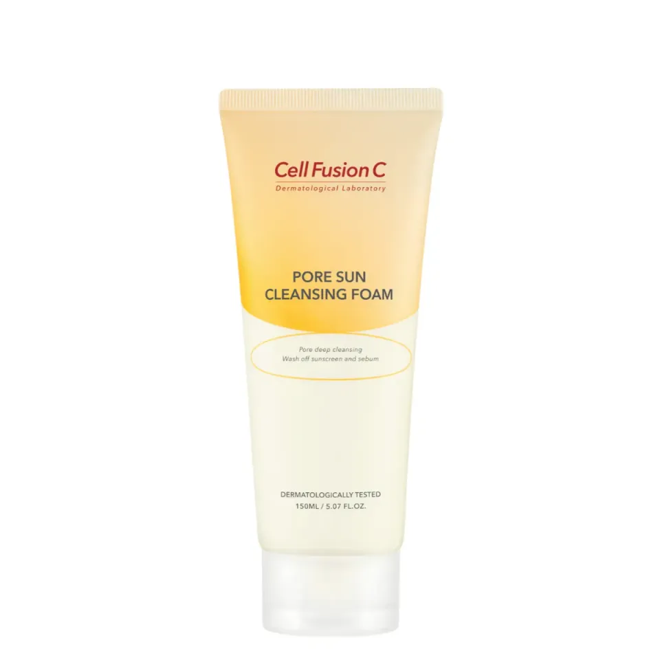 Cell Fusion Pore Sun Cleansing Foam foam 150ml porien
