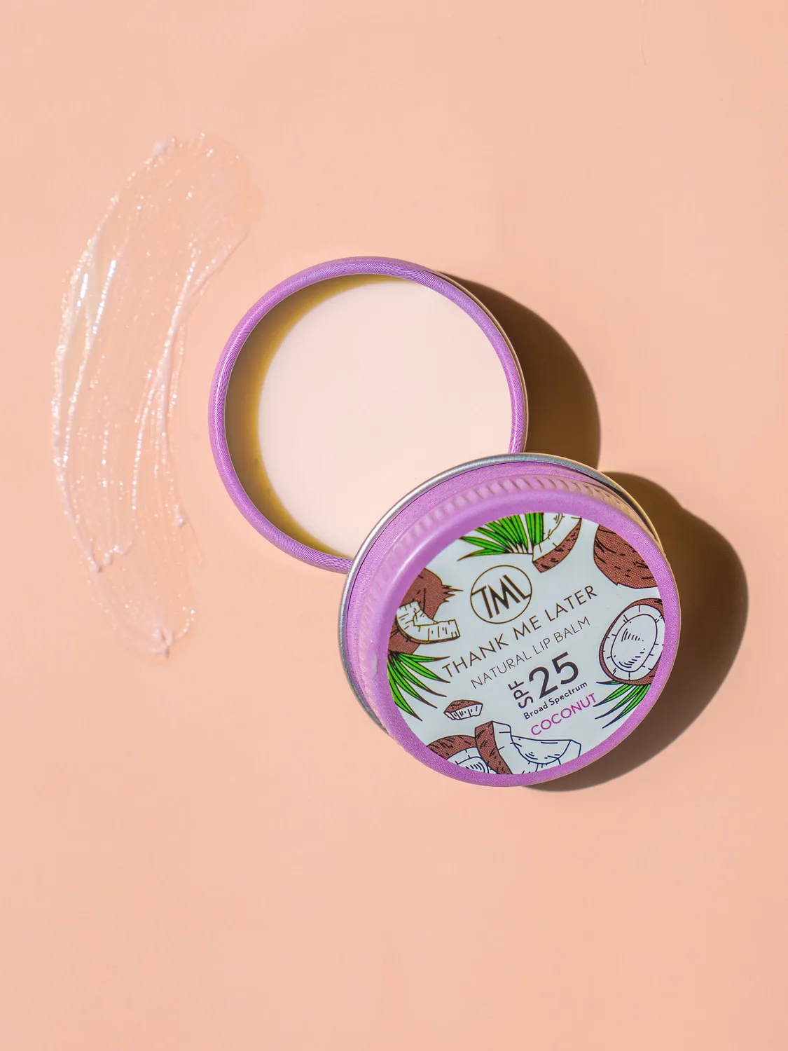 Thank Me Later Coconut Lippenbalsem SPF25 kokos vegan
