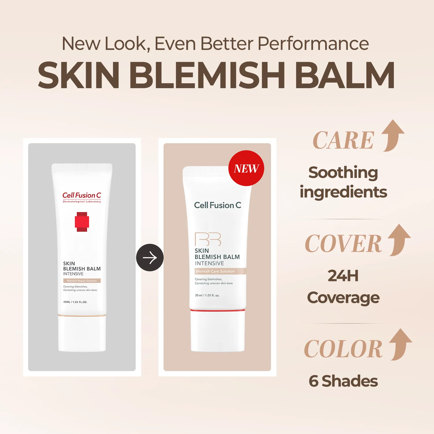 Cell Fusion C Skin Blemish Balm BB cream Natural Light