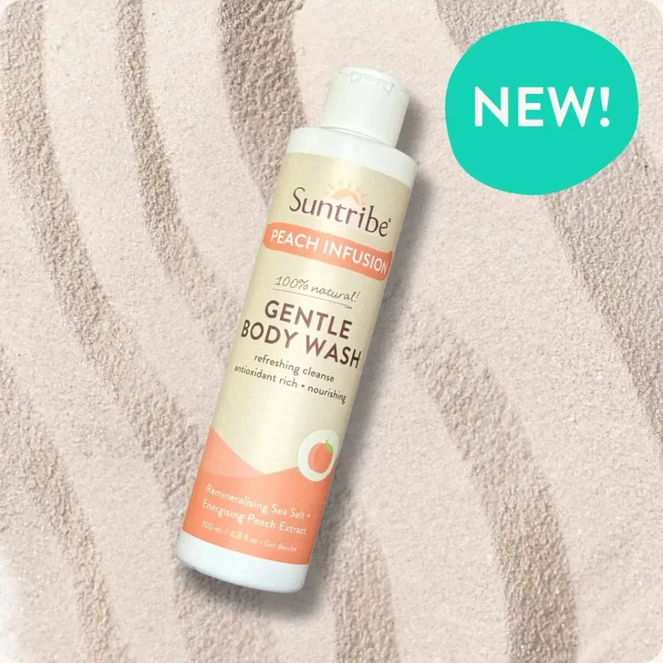 Suntribe Peach Infusion douchegel perzik natuurlijke formule