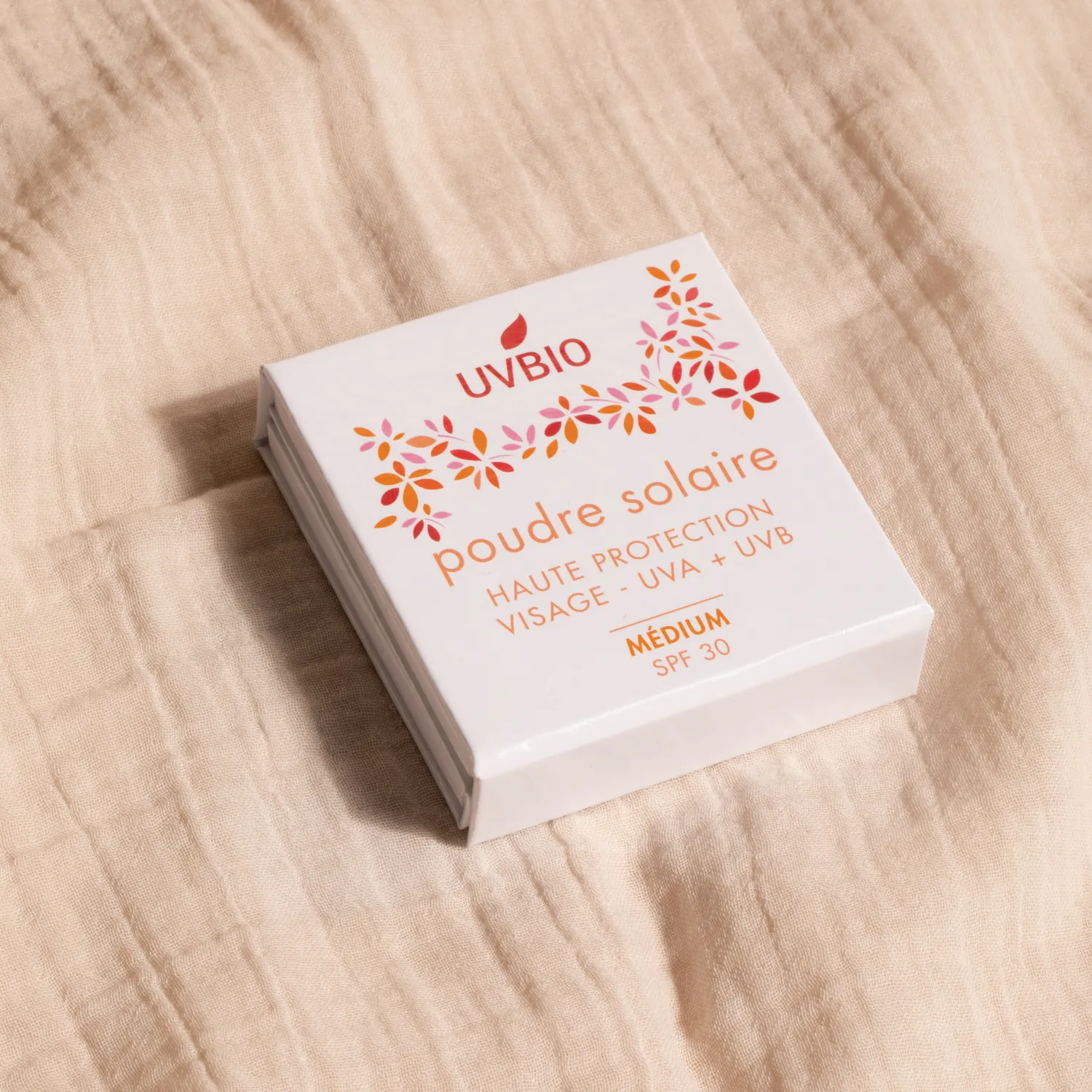UVBIO SPF30 zonnepoeder Medium matte finish