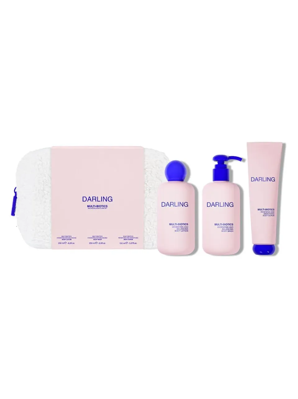 Darling Multi-Biotics bodyset trio + teddy pouch prebiotica