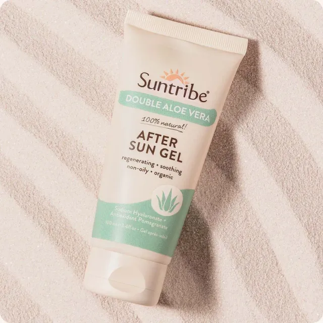 Suntribe Double Aloe Vera aftersun gel verkoelend