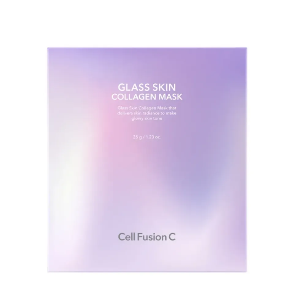 Cell Fusion Glass Skin Collagen sheet masker 5 stuks hydraterend