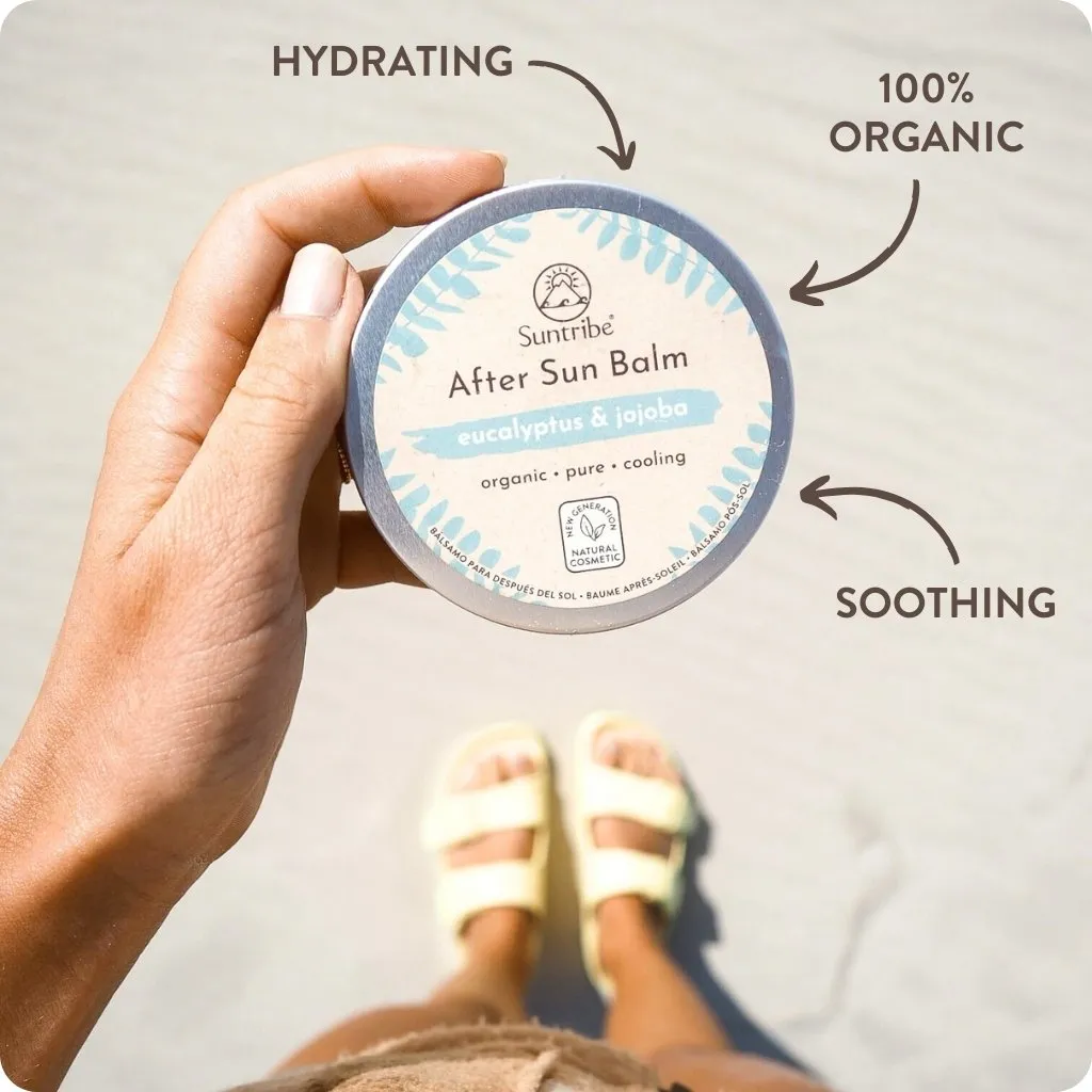 Suntribe Organic after sun balsem eucalyptus jojoba