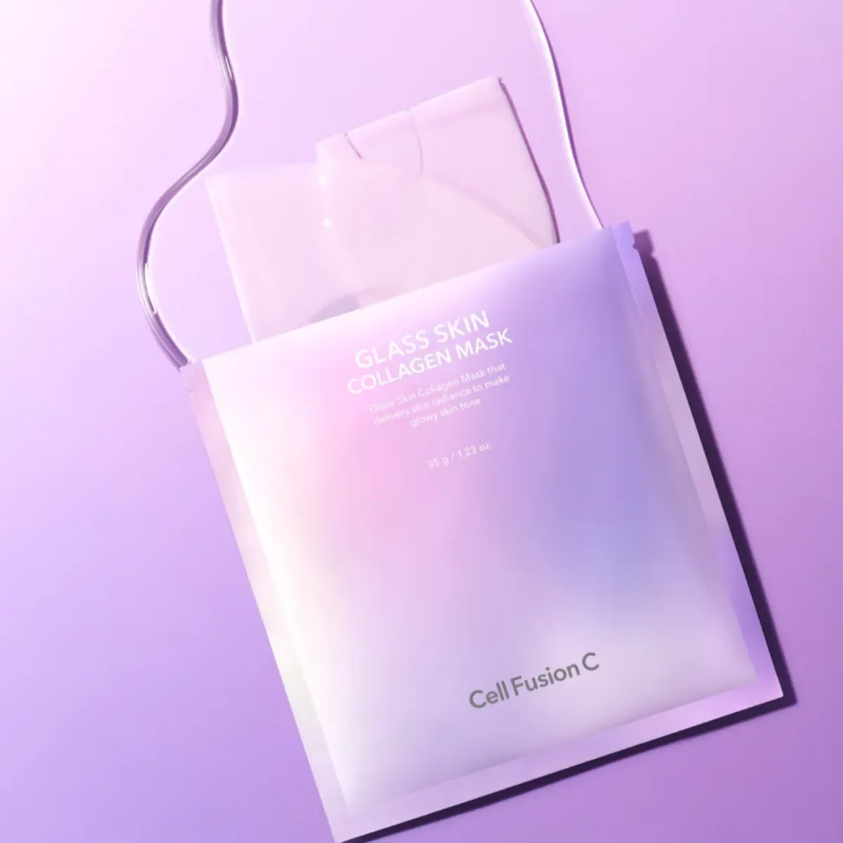 Cell Fusion Glass Skin Collagen sheet masker 5 stuks hydraterend