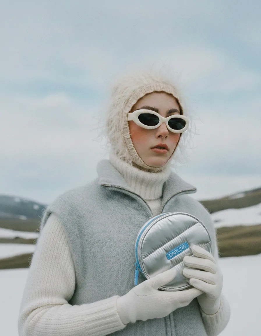 Darling Ski SPF Pass gezichtsset winter 2x SPF + pouch