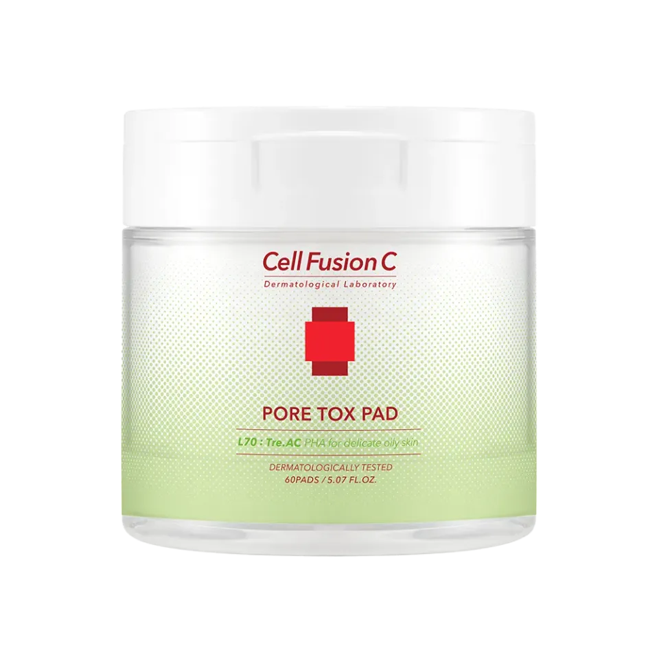 Cell Fusion TRE.AC Pore Tox Pad pads 60 stuks porien