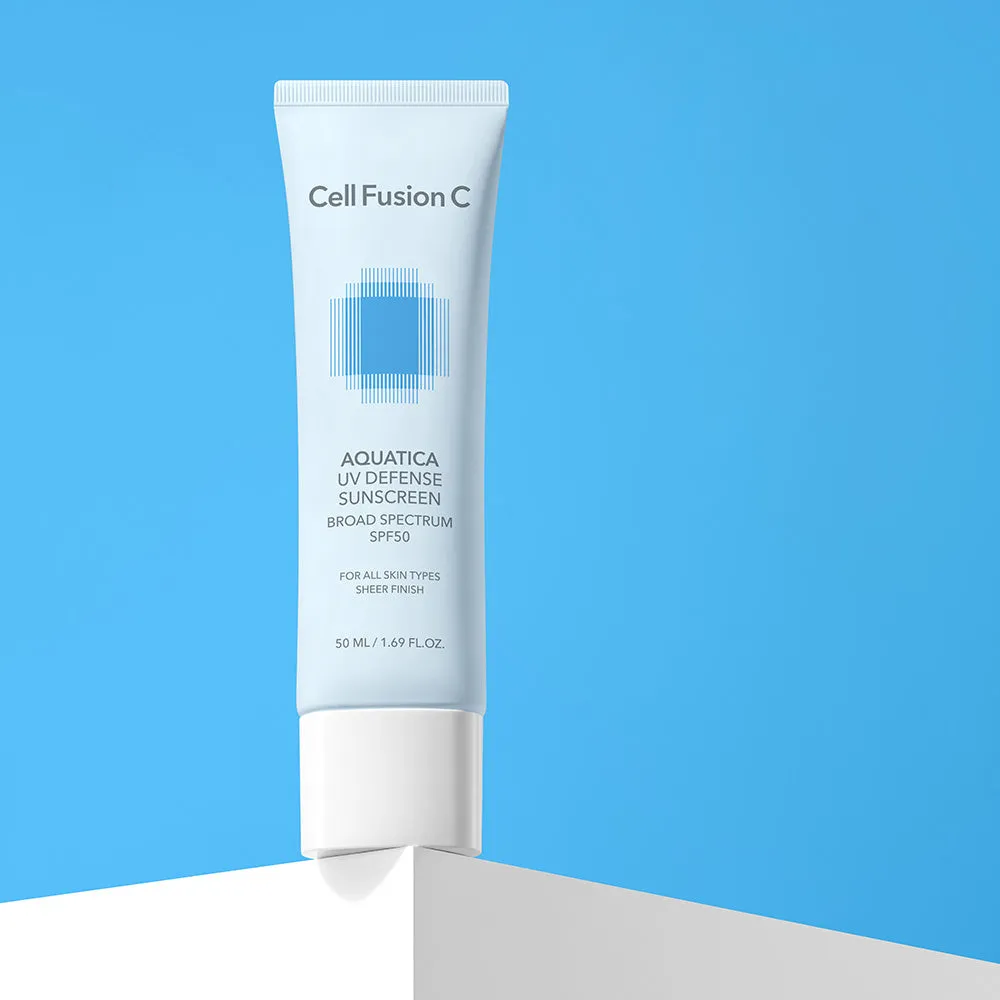 Cell Fusion C Aquatica UV Defense zonnebrand 50ml hydraterend